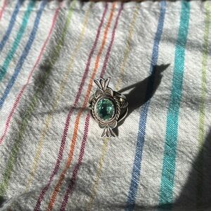 Turquoise Tuesday Make an Exception Fluorite Ring